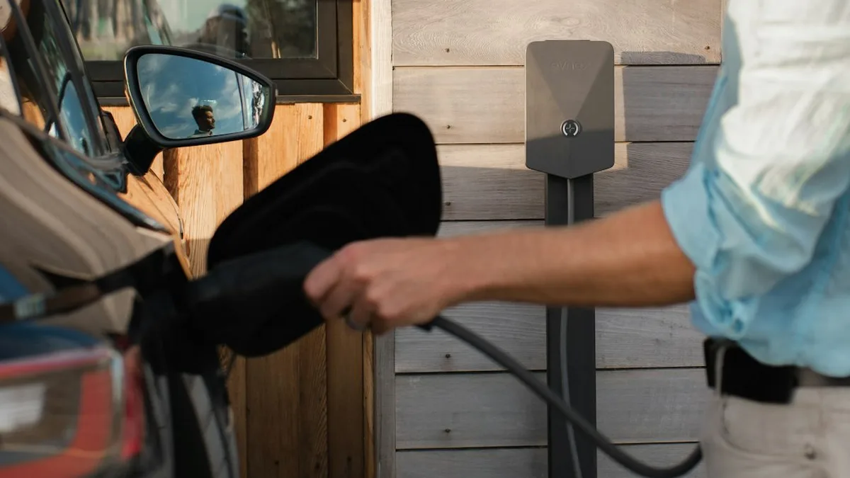 Borne électrique maison